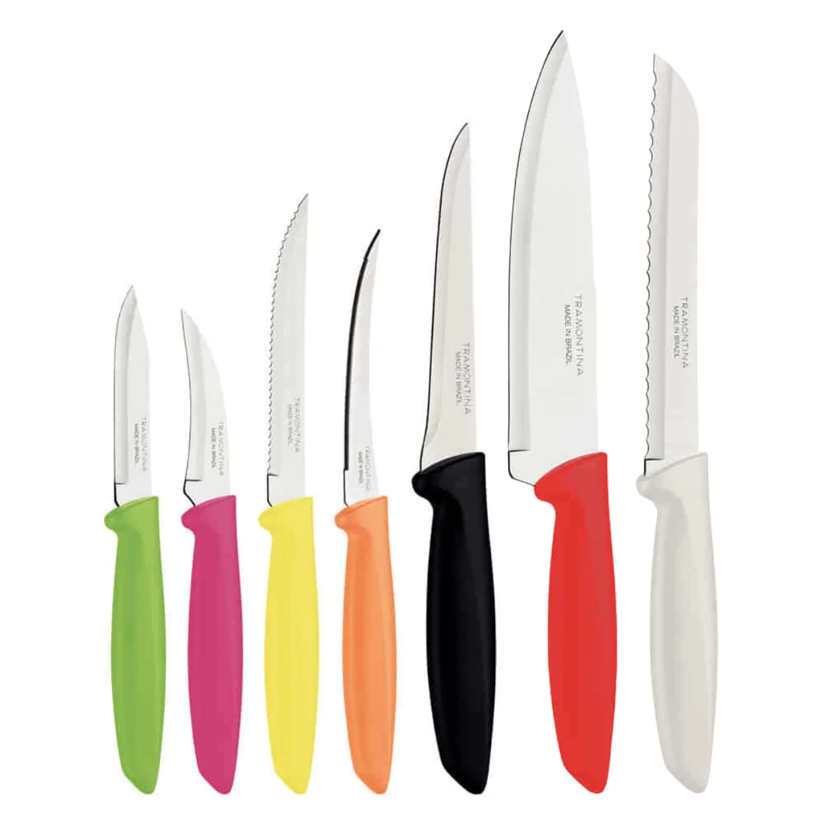 Tramontina 23498-966 Plenus 7li Mutfak Bıçak Seti