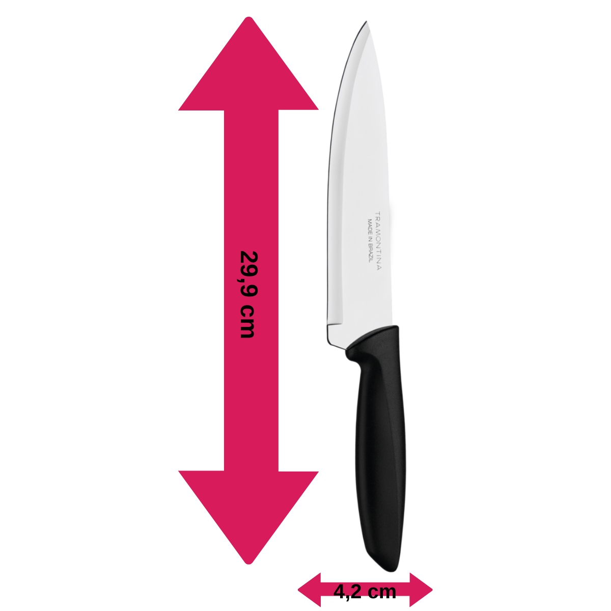 Tramontina Plenus Bıçak Blok Set 6'lı (TR 23498-028) Tramontina Plenus Bıçak Blok Set 6'lı (TR 23498-028)