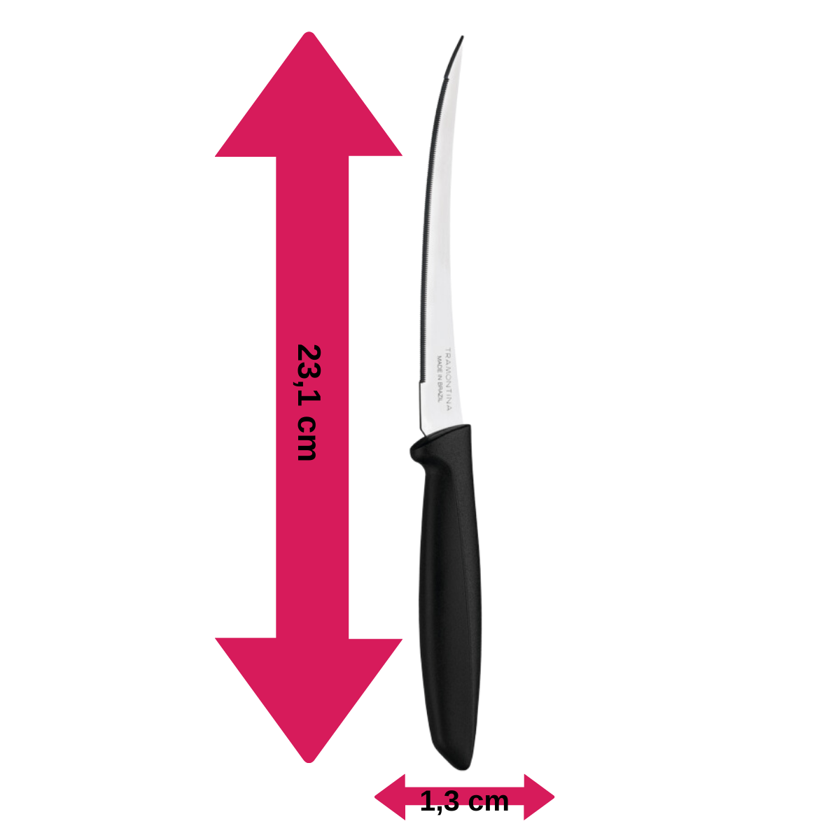 Tramontina Plenus Bıçak Blok Set 6'lı (TR 23498-028) Tramontina Plenus Bıçak Blok Set 6'lı (TR 23498-028)