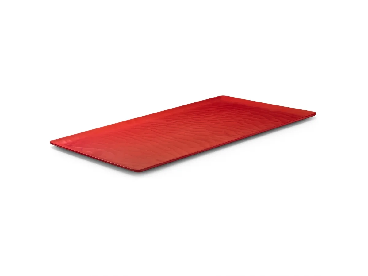 Tria Porelin Rölyefli Açık Büfe Tepsi 176x325 mm