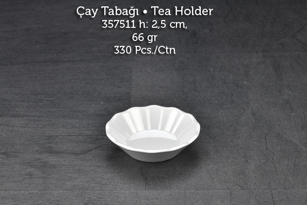 Tuva Therm Sade Çay Tabağı (GR-11609)