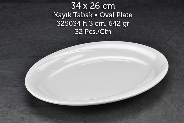 Tuva Therm Wings 34 cm Kayık Tabak (GR-14434)
