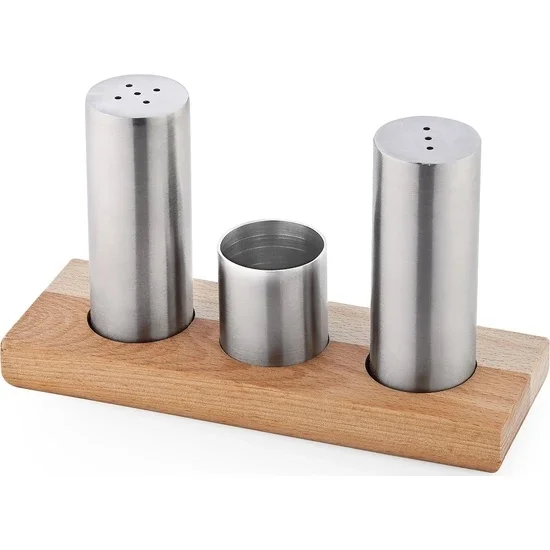 Tuzluk Set No 4 Ahşap Dizayn Tuzluk Set No 4 Ahşap Dizayn