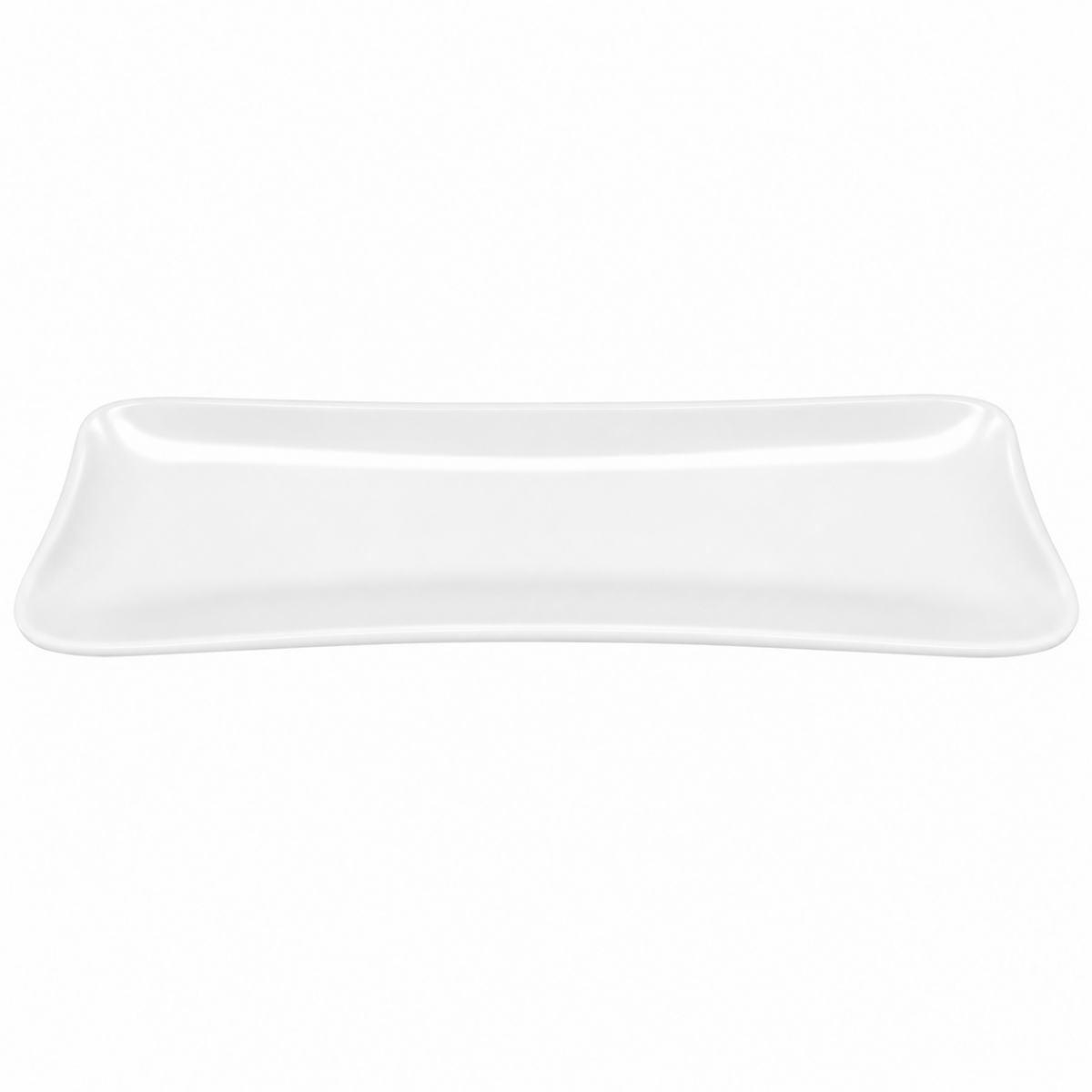 Ultraform 097FP51248 Beyaz Melamin Dikdörtgen Meze Tabak 59x20 Cm Ultraform 097FP51248 Beyaz Melamin Dikdörtgen Meze Tabak 59x20 Cm