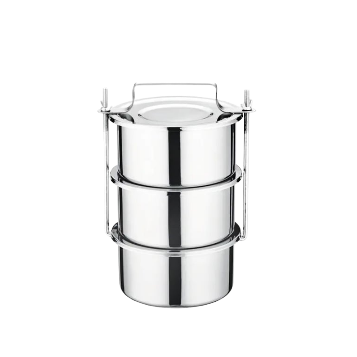 Ulutaş 18 cm Vidalı Üçlü Sefer Tası – 6 Litre | 430 Kalite Çelik | 6 Kişilik