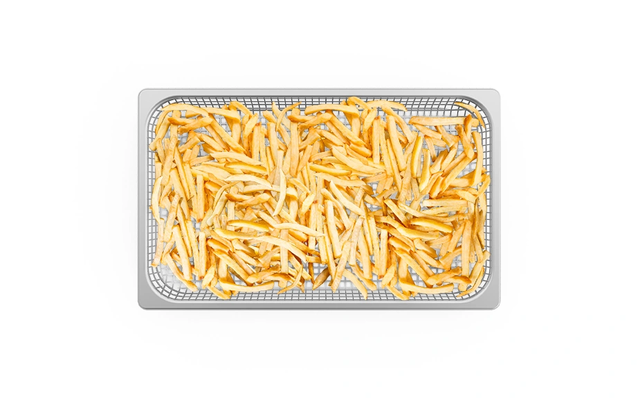 Unox Delikli Paslanmaz Fırın Tepsisi GN 1/1 H:40 mm Unox Delikli Paslanmaz Fırın Tepsisi GN 1/1 H:40 mm