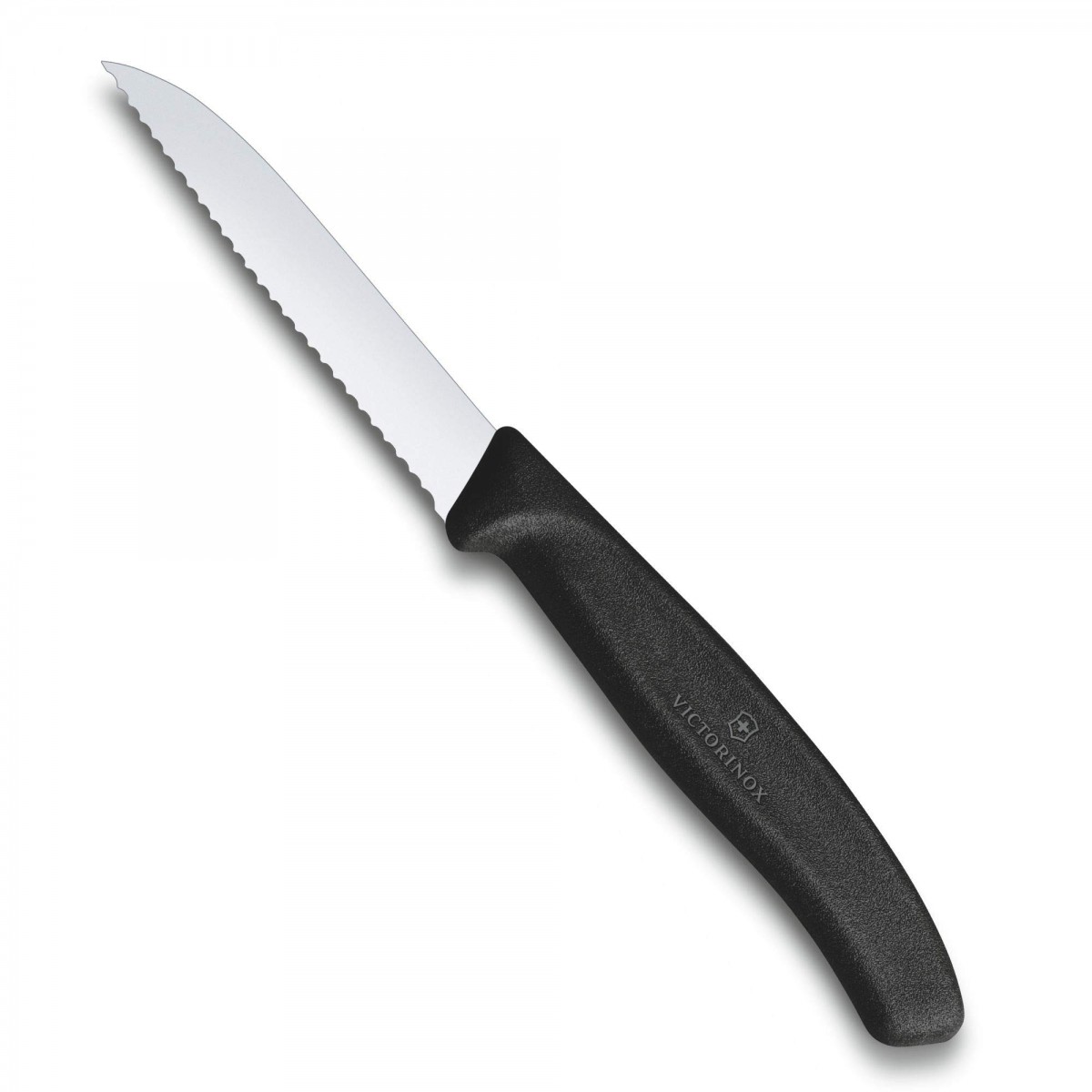 Victorinox Soyma Bıçağı 8cm Testere Ağızlı SwissClassic Siyah (VT 6.7433)