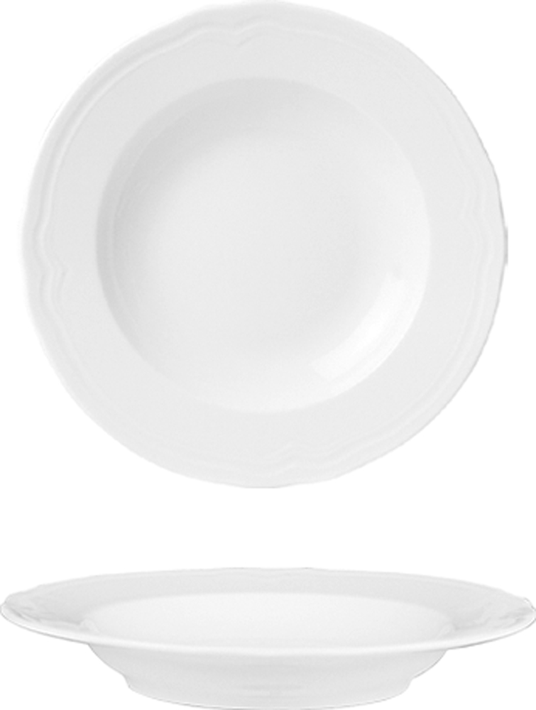 Venedik 23 Cm.çukur Tabak Dekorsuz Venedik 23 Cm.çukur Tabak Dekorsuz