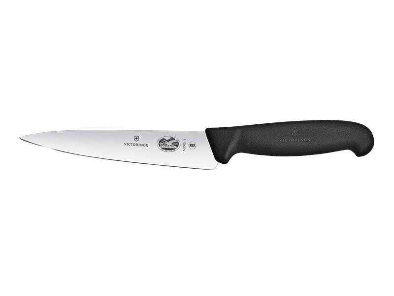 Victorinox Dilimleme Şef Bıçağı Düz Ağızlı Fıbrox (VT 5.2003.15)