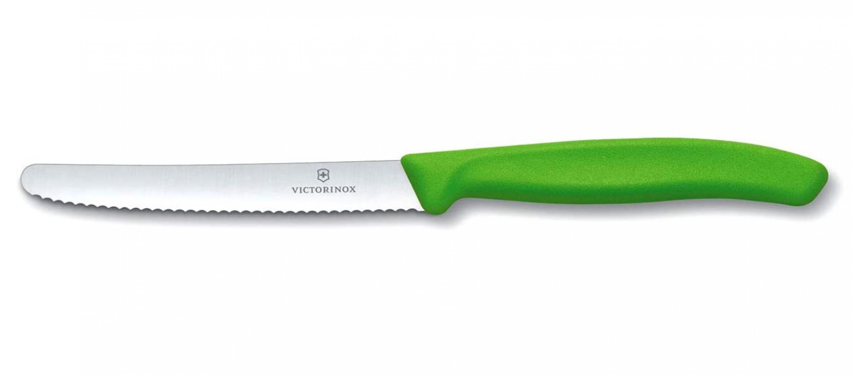 Victorinox Domates Bıçağı 11 Cm Testere Ağız SwissClassic Yeşil (VT 6.7836.L114)