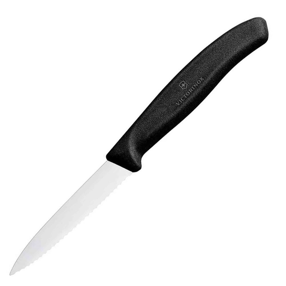 Victorinox Soyma Bıçağı 8 cm Testere Ağızlı Swiss Classic Siyah ( VT 6.7633 )