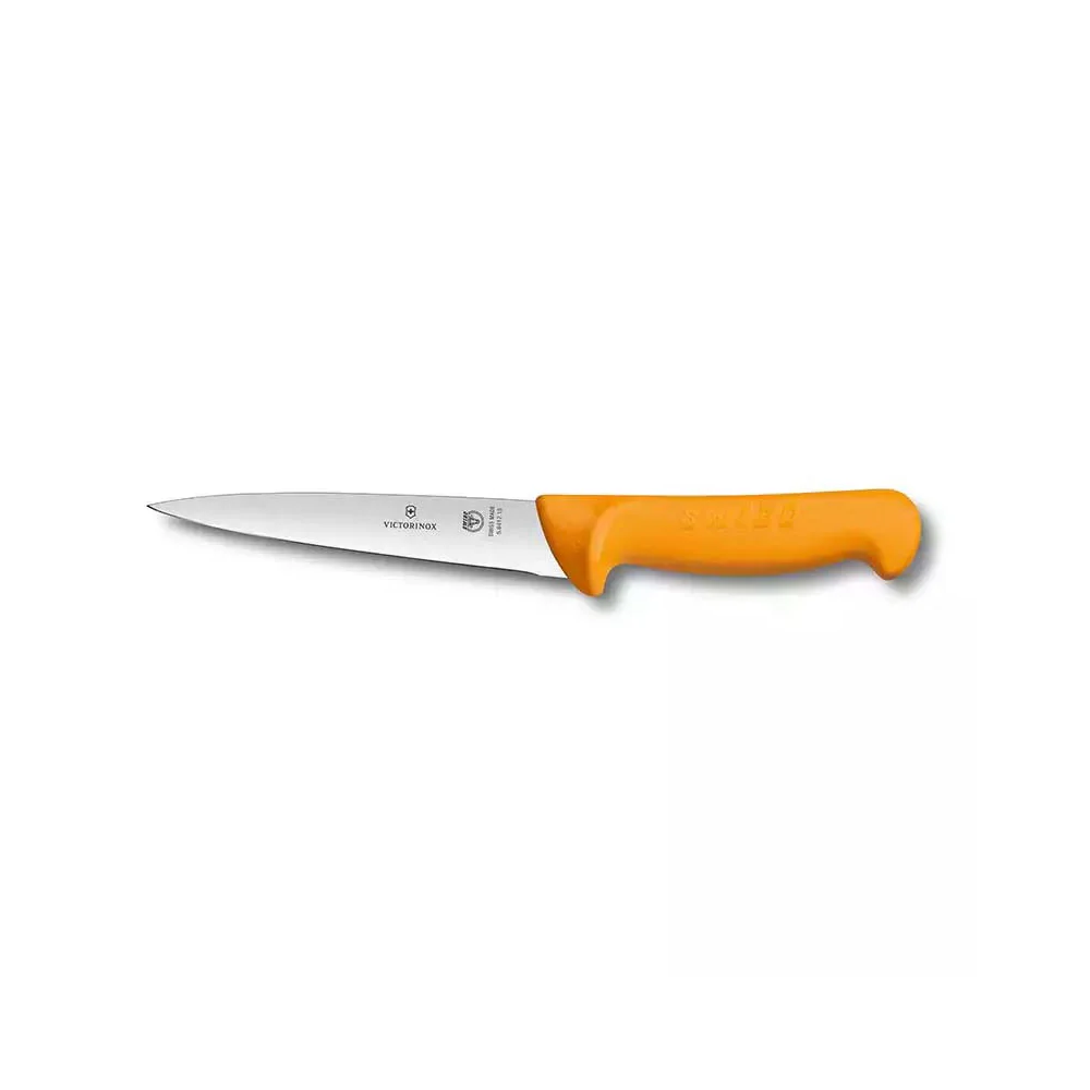 Victorinox Swibo Doğrama Bıçağı Eğik Kenar 15 cm Sarı Victorinox Swibo Doğrama Bıçağı Eğik Kenar 15 cm Sarı