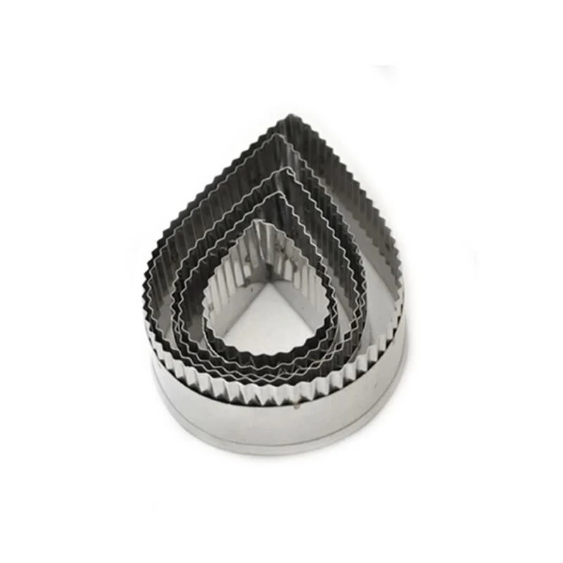 Volavan 6'Lı Set - Metal Damla Şekilli - Dişli Volavan 6'Lı Set - Metal Damla Şekilli - Dişli