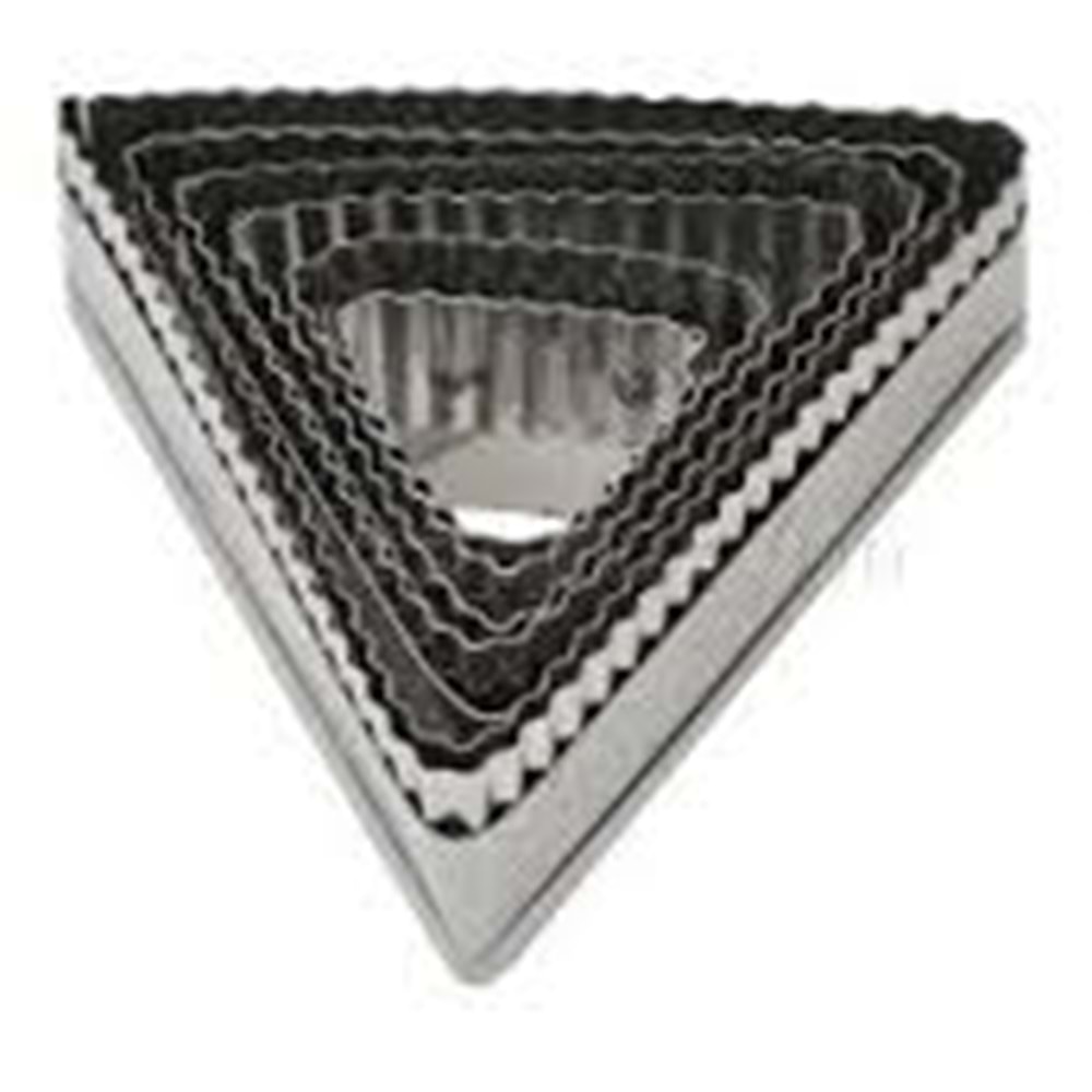 Volovan 6'Lı Set - Metal Üçgen Şekilli - Dişli Volovan 6'Lı Set - Metal Üçgen Şekilli - Dişli