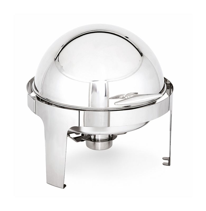 Kapp Chafing Dish Klasik , Rolltop Kapak 6 lt - Yuvarlak (Jelli) ( 54010721 )