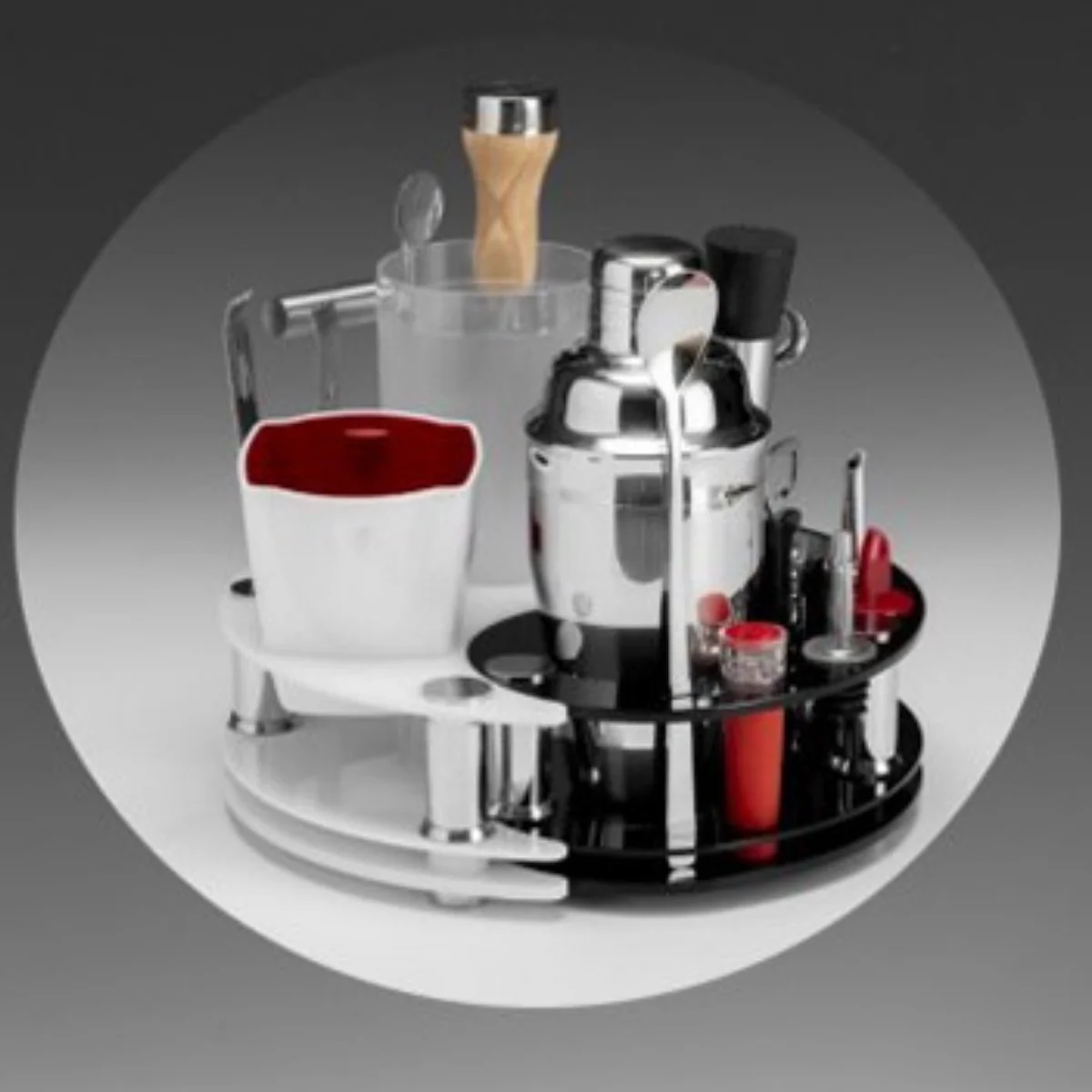 Yinyang Model Akrilik 12 Parça Bar Seti (ZCP 837)