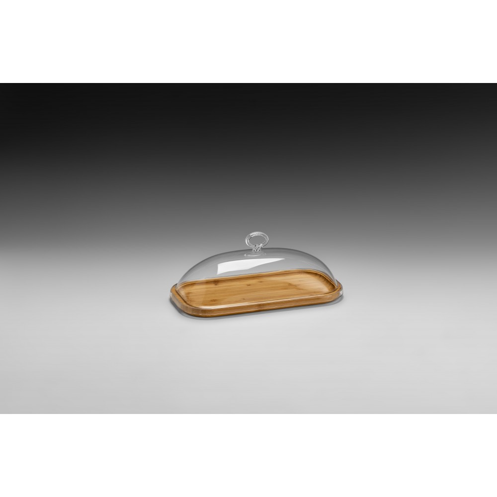 Zicco Akrilik Kapaklı Fanus 14*29,5 H 10cm ( ZCP 746 )