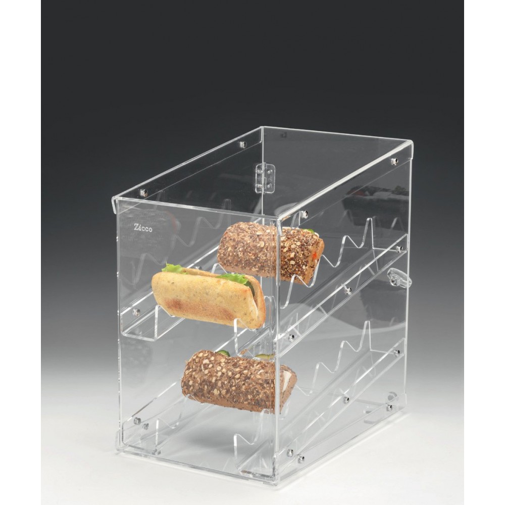 Zicco Akrilik Sandwich Teşhir Standı (27 X 37 X H: 40 Cm) ( ZCP 758 )