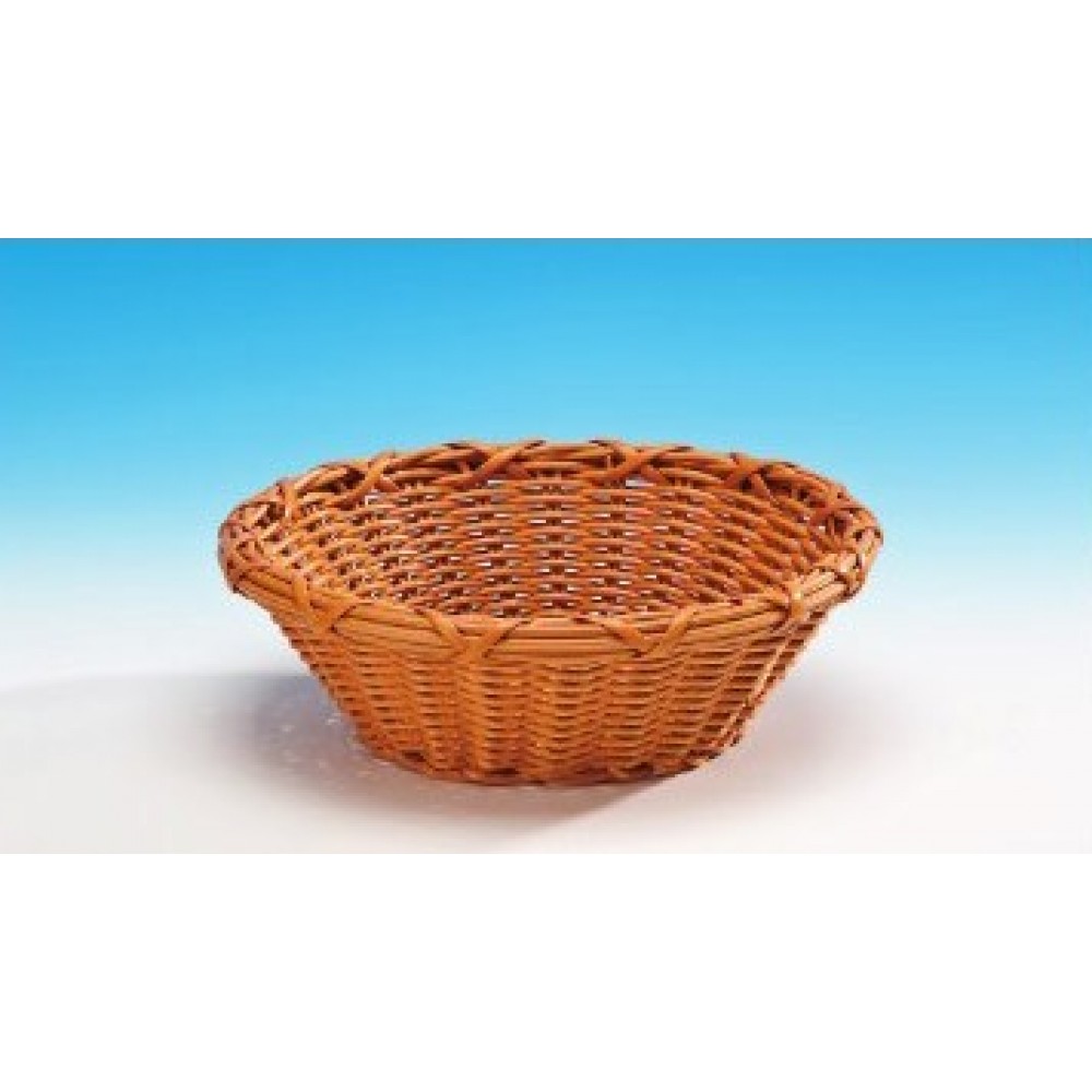 Zicco Büyük Yuvarlak Plastik Sepet(koyu) ( B-RO 2164-22B )