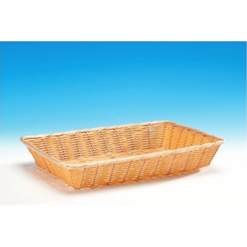 Zicco Dikdörtgen Küçük Plastik Ekmek Sepeti 42*30*7.5 ( JQ 8003-G )
