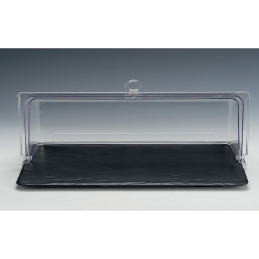 Zicco Melamin Altlı Polikarbon Roll Top Kapaklı Muhafaza Kabı 32 X 52 X H: 20 cm GN 1/1 (ZCP 769)