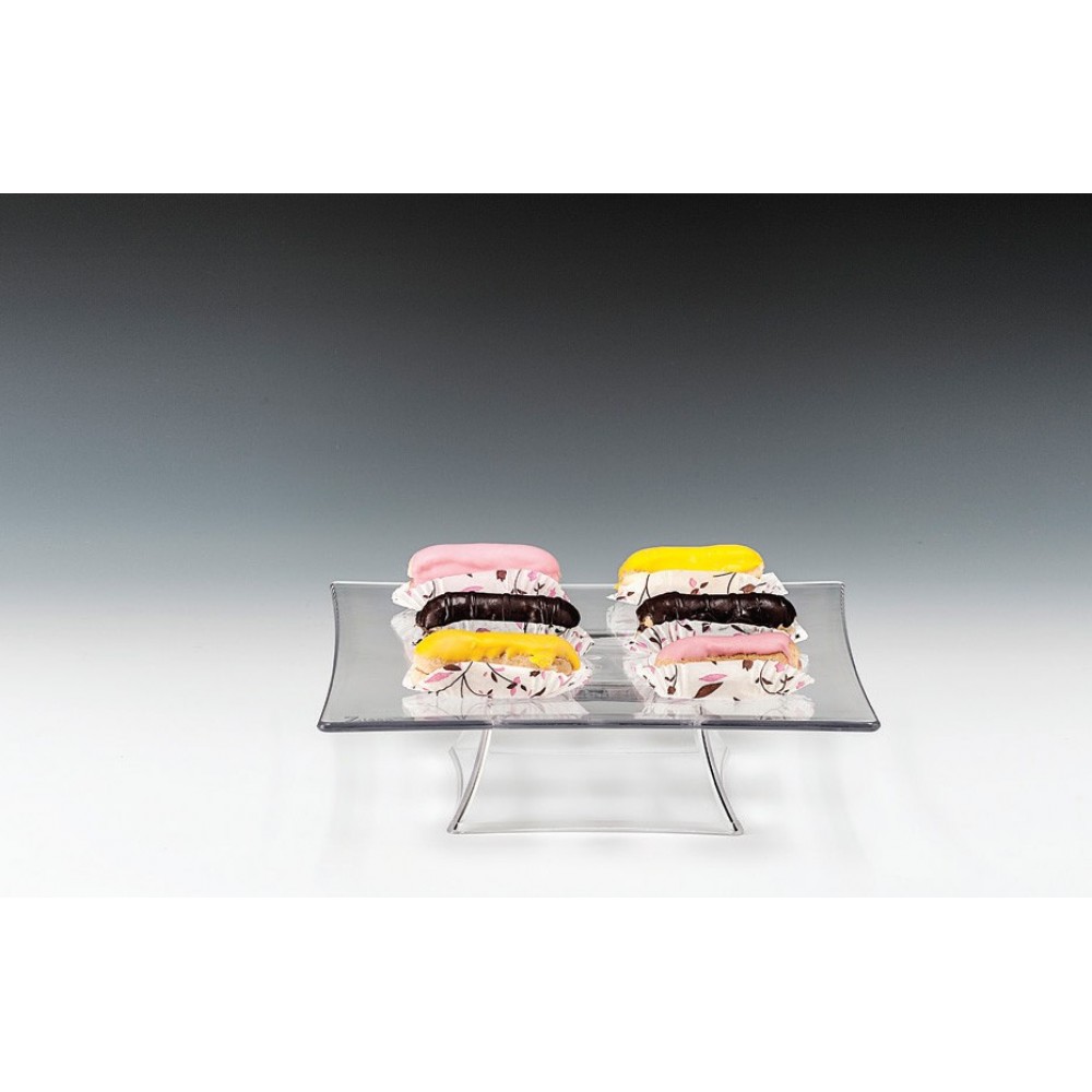 Zicco Polycarbon Ayaklı Kare Teşhir Standı 20 X 20 H: 7 cm ( ZCP 626 ) Zicco Polycarbon Ayaklı Kare Teşhir Standı 20 X 20 H: 7 cm ( ZCP 626 )