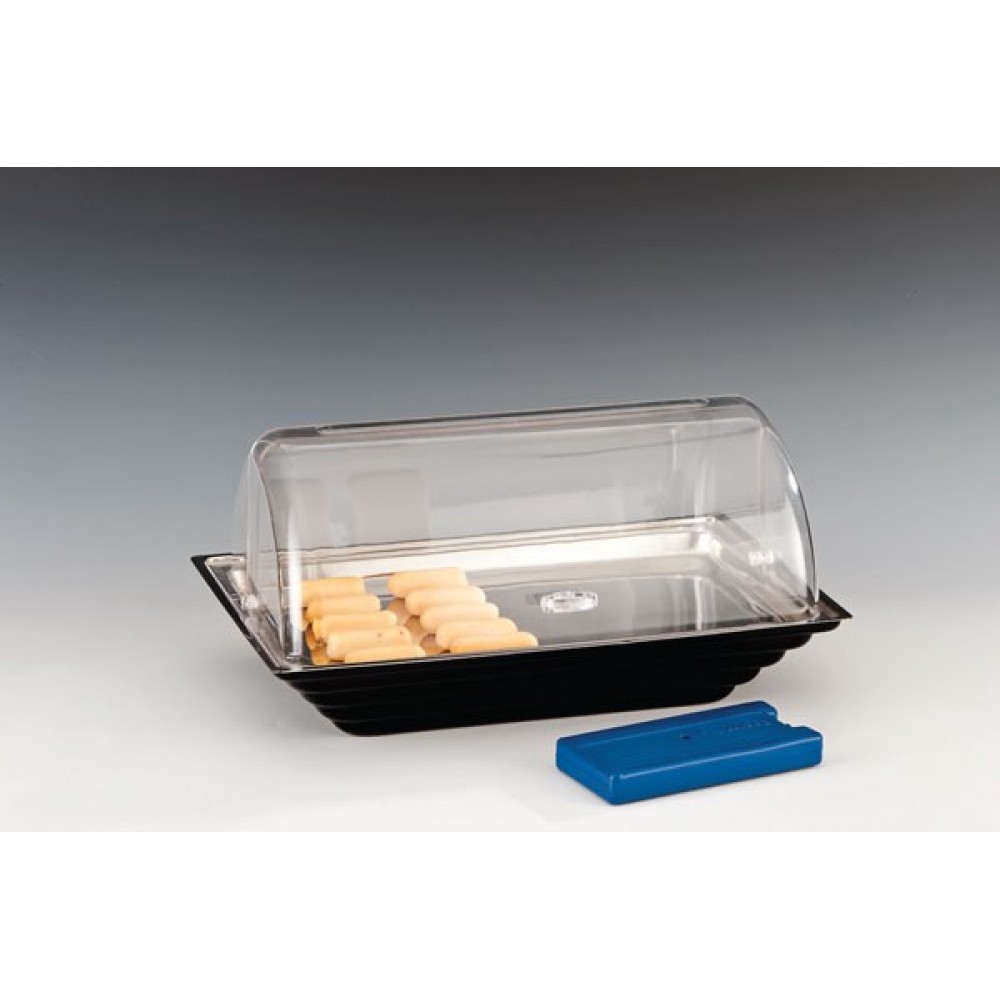 Zicco Polycarbon Kapaklı , Çelik Tepsili , Soğutuculu Teşhir 43,5X28,5XH:23 cm ( ZCP 427 ) Zicco Polycarbon Kapaklı , Çelik Tepsili , Soğutuculu Teşhir 43,5X28,5XH:23 cm ( ZCP 427 )