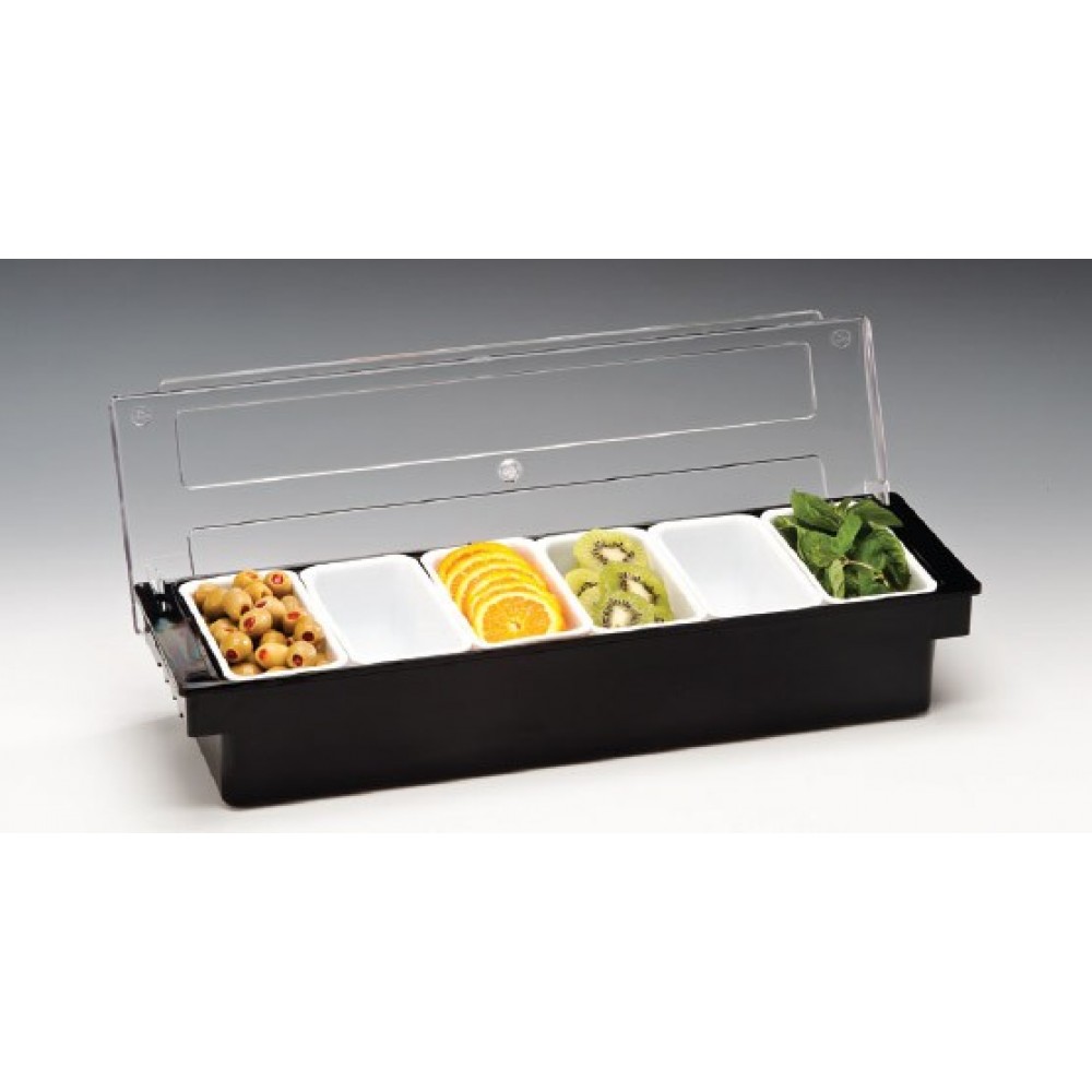 Zicco Polycarbonat 6 Bölmeli Kapaklı Konteyner ( ZCP 306 ) Zicco Polycarbonat 6 Bölmeli Kapaklı Konteyner ( ZCP 306 )