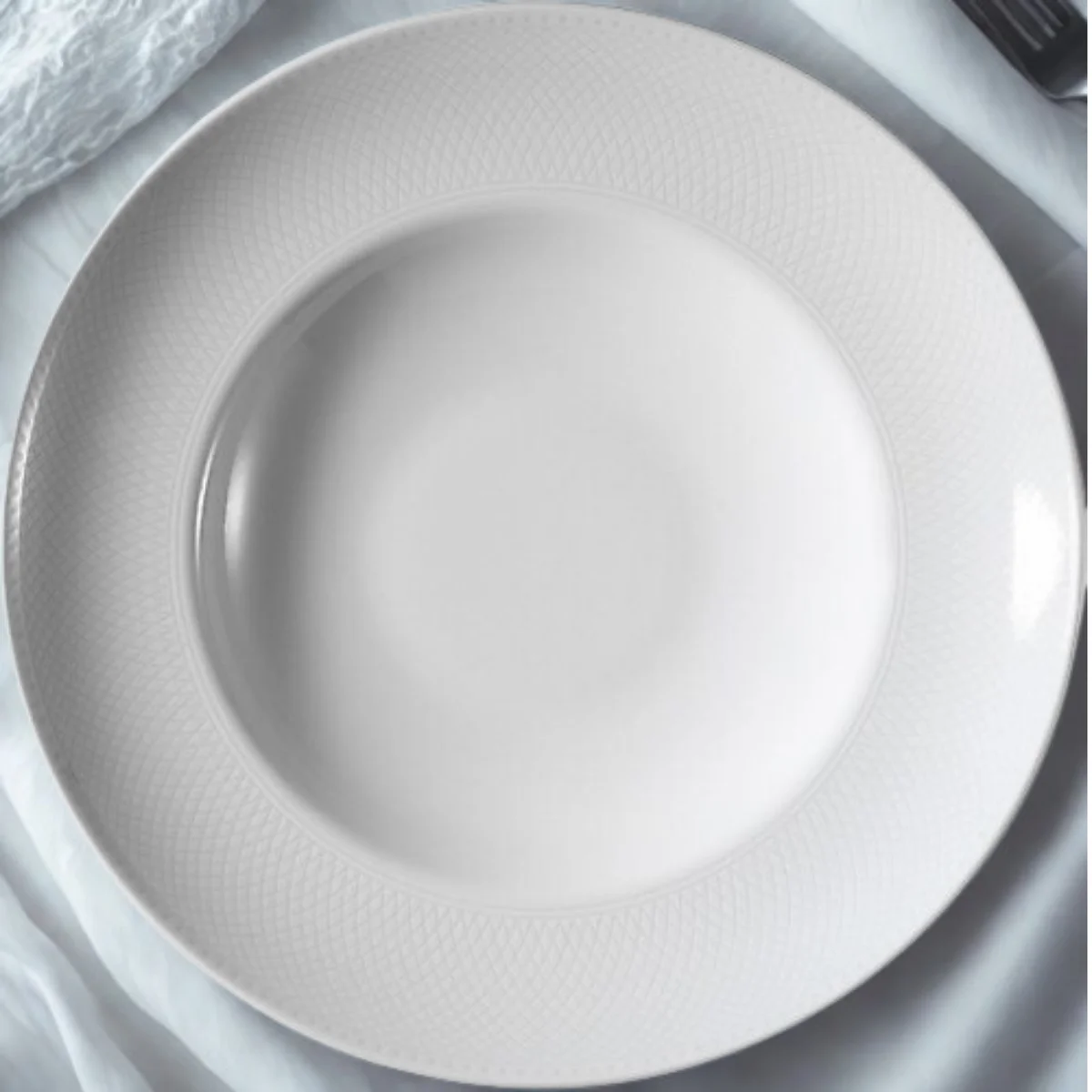 Zümrüt 27 cm Spagetti Tabağı Dekorsuz