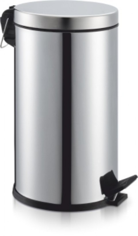 12 Lt Pedallı Çelik Çöp Kovası ( HL-405 )