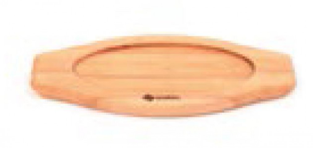 15 * 9,5 Cm Küçük Oval Sahan Ahşap Nihale