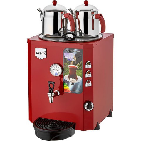 Remta 2 Demlikli Şamandıralı Çay Makinesi , 23 lt (DE11S)