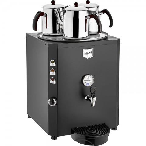 Remta 3 Demlikli Şamandıralı Çay Makinesi , 40 lt (DE10S)