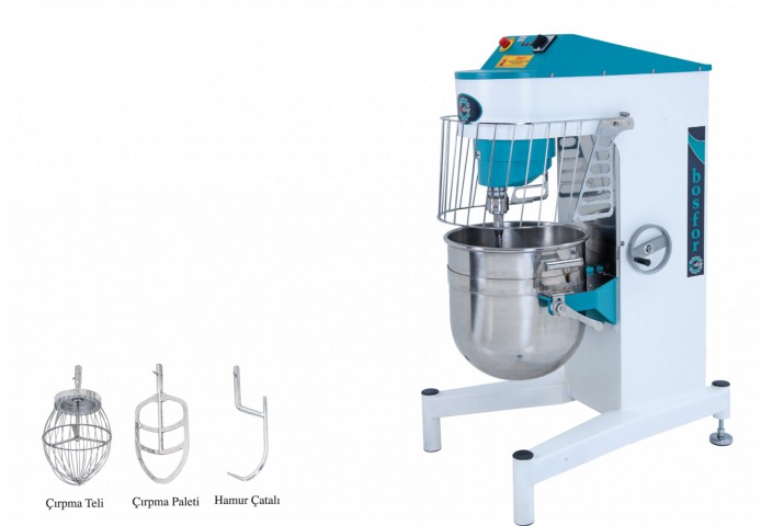 Bosfor 40 Lt Planet Mikser Hız Kontrollü 220 V ( UPM-40M )