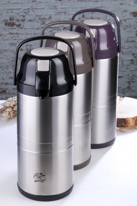Cooker Çelik Termos Pompalı 4,5 lt (CKR2009)