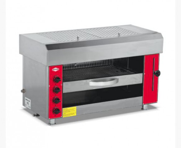 Empero 5 Brülörlü Gazlı Salamander Izgara 1100*440*600 mm (EMP.PSG.5)
