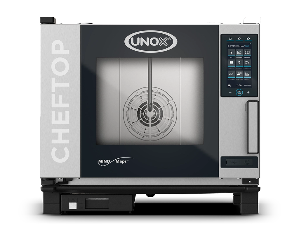 Unox Cheftop Plus Tezgah üstü Elektrikli Kombi Fırın 5xGN1/1Tepsili  XEVC-0511-EPRM