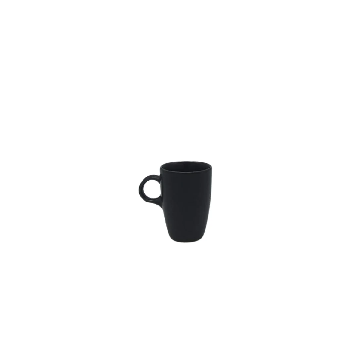 Adora Espresso Fincanı Mat Siyah Tabaksız