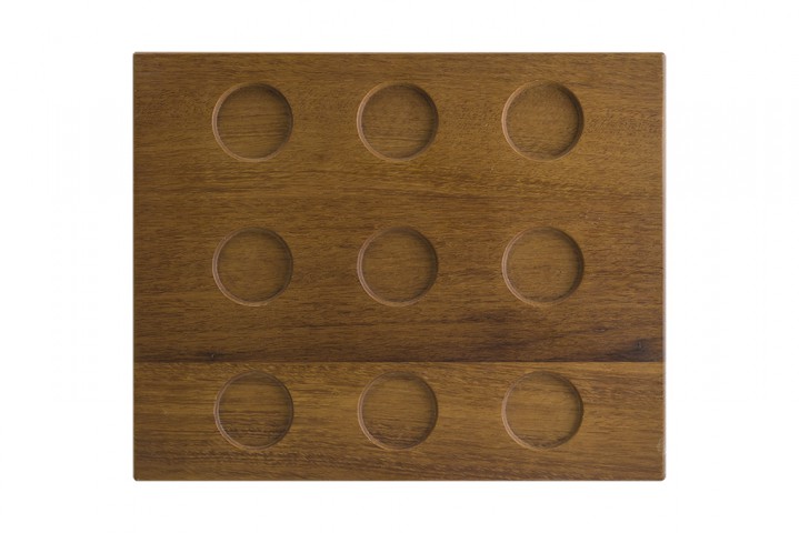 Ahşap Mod Kare Tabak 31*25 Cm