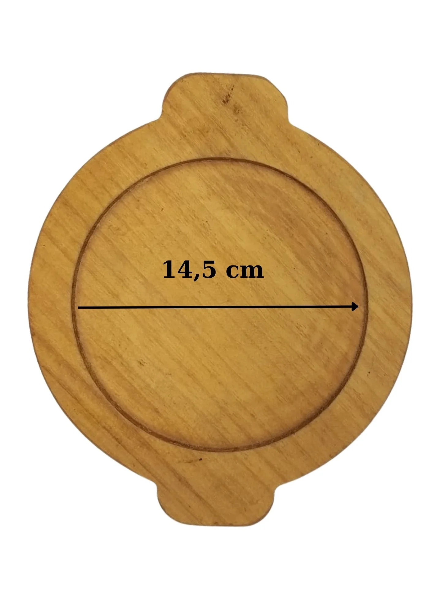 AHŞAP YUVARLAK ALTLIK Kontraplak 18*19