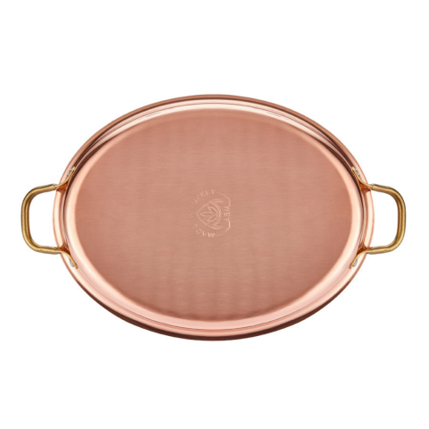 Altınbaşak A 101OC 28 Multi Metal Bakır Oval Derin Sahan – 28 × 21 × 6 cm