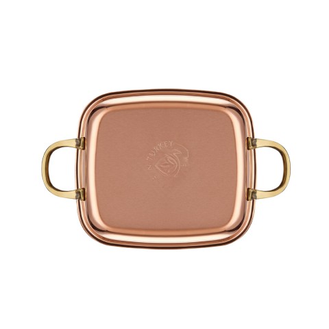 Altınbaşak Multi Metal Bakır Kare Sahan 12 *14 cm (A 101KS 14)