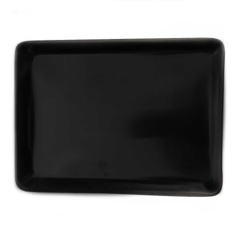 Alüminyum Hamburger Servis Tepsisi 25*17 cm Siyah