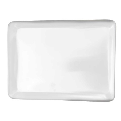Alüminyum Hamburger Servis Tepsisi 33x24 cm Beyaz