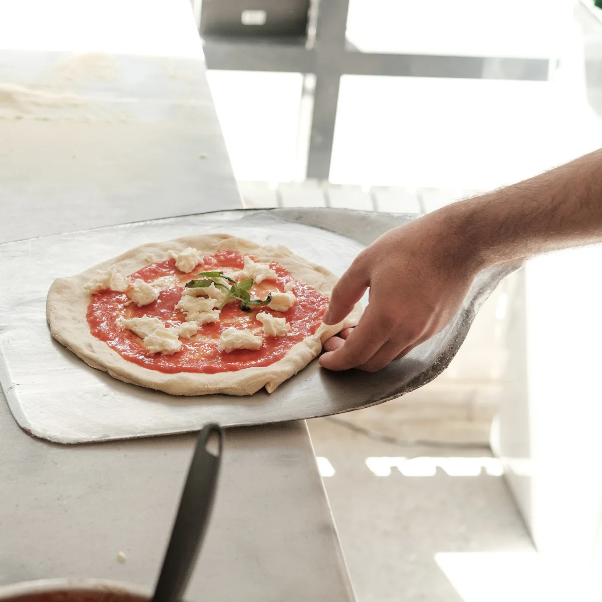 Alüminyum Pizza Küreği 40 cm Delux