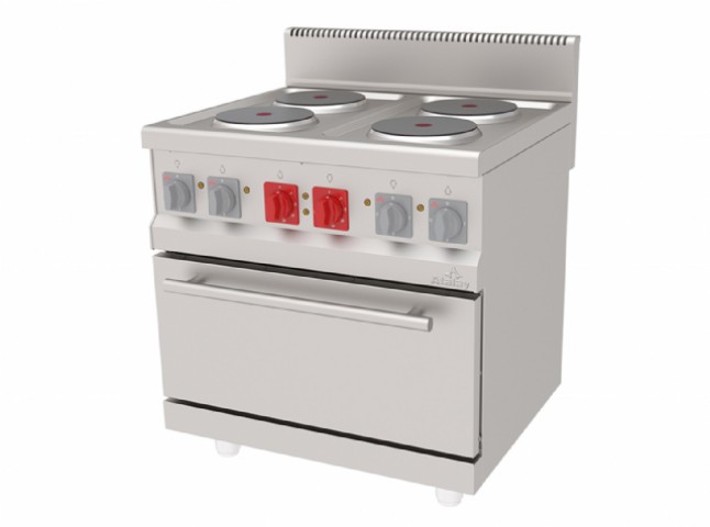Atalay Elektrikli Kuzine 80*70*85 4 Ocaklı (AEK-870)