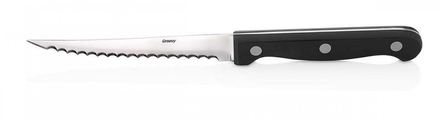 Groovy Bakalit Saplı Steak Bıçağı ( BRD-EA-02 )