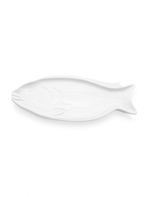 Balık 41 Cm Kayık Tabak Dekorsuz