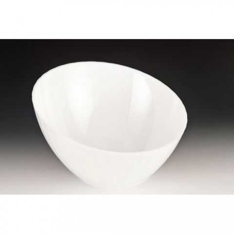 Zicco Polycarbon Eğimli Teşhir Kase Ø 31,5 cm ( ZCP 302 ) Beyaz