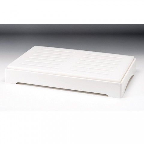Zicco Polycarbonat Altlı Ekmek Kesme Tahtası ( ZCP 654 ) Beyaz